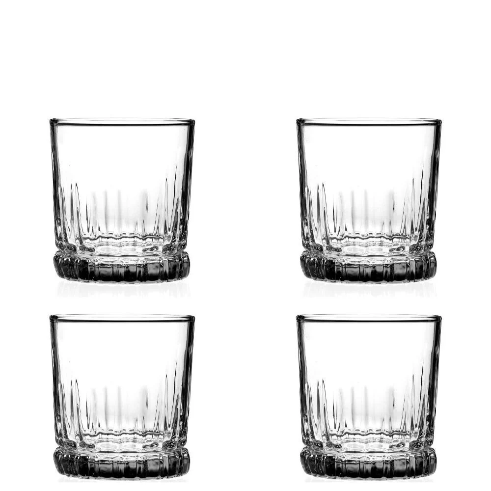 CLEARANCE Anchor Hocking® Anniston Rocks Glass-4 Pack (296mL)