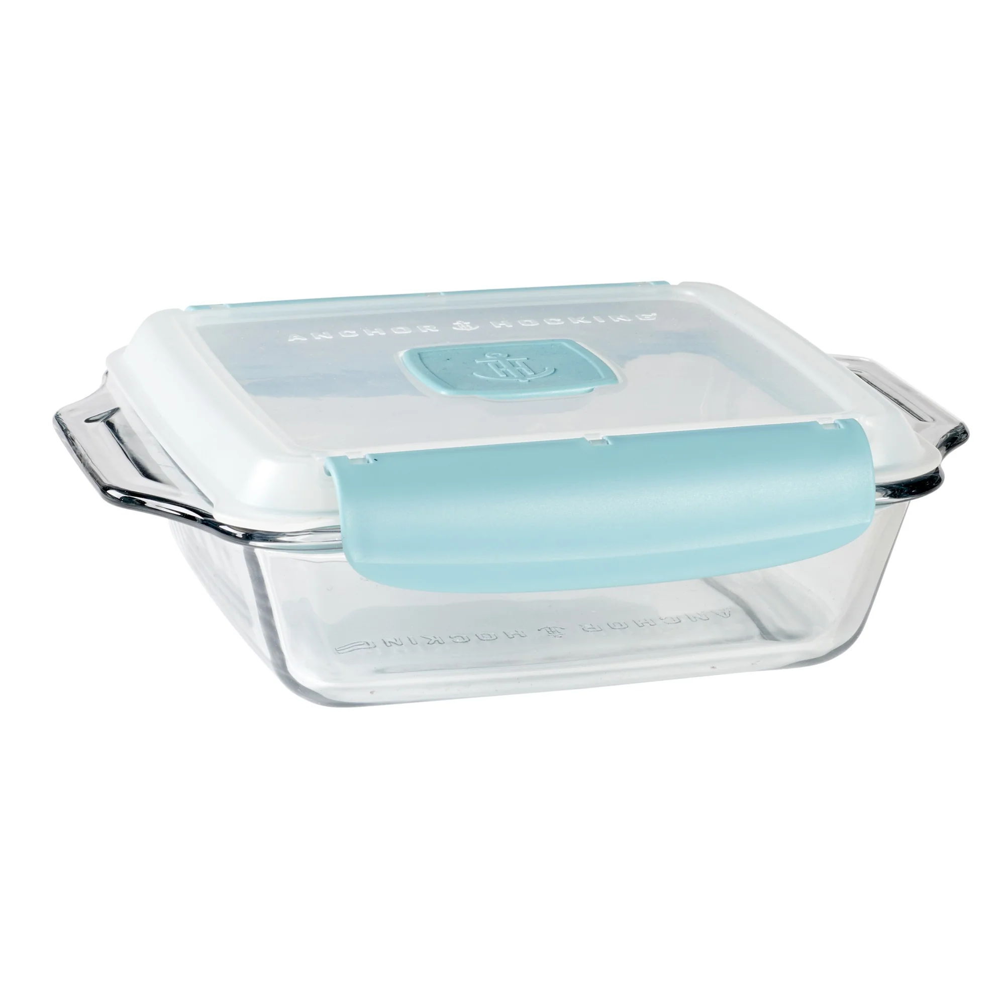 CLEARANCE Anchor Hocking® Square Dish w/TrueLock Lid 20cm