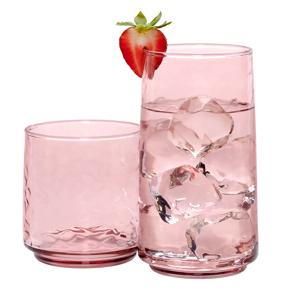 Anchor Hocking® 16 Piece Set Brockhill Drinkware-Rosewater