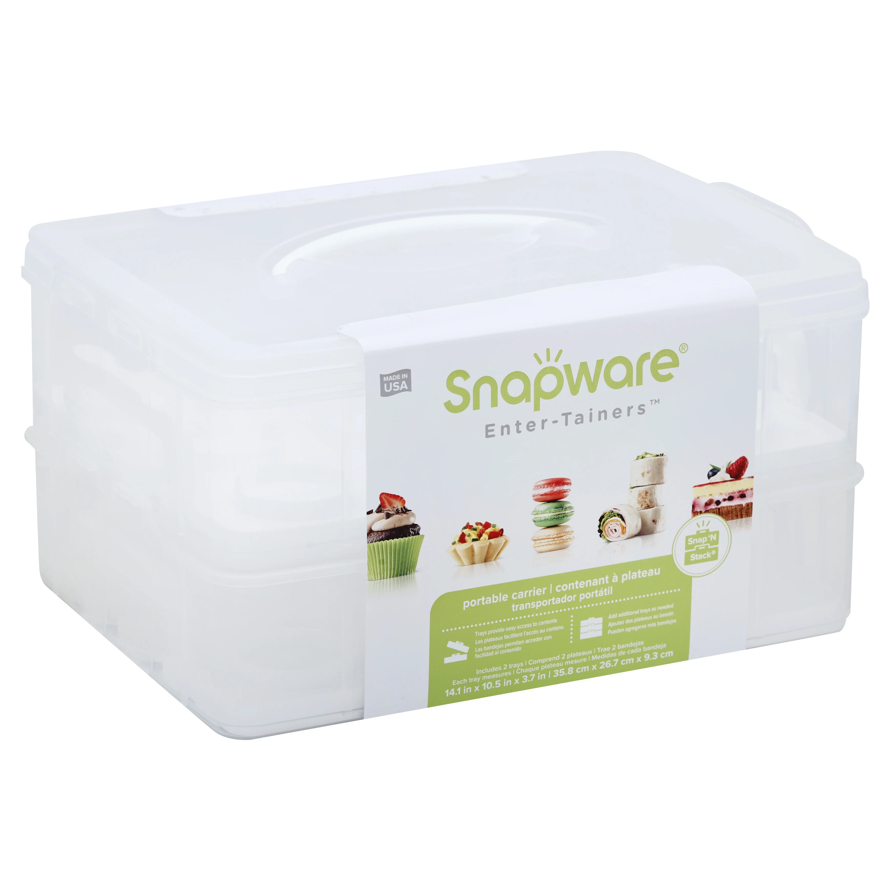 Clearance Snapware® 2 Layer Cup Cake Carrier