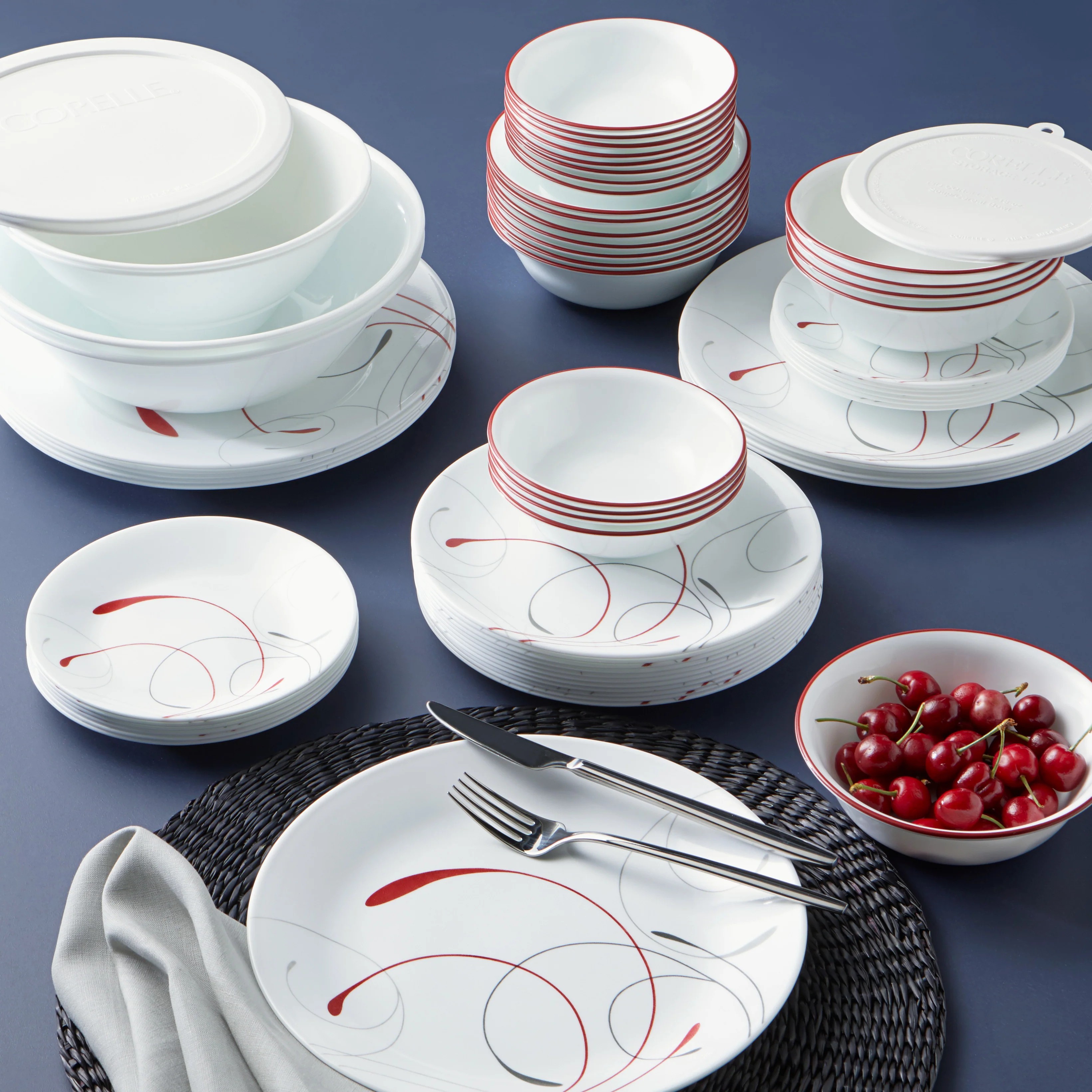 Corelle® Splendor 12 Piece Dinner Set - Image 2