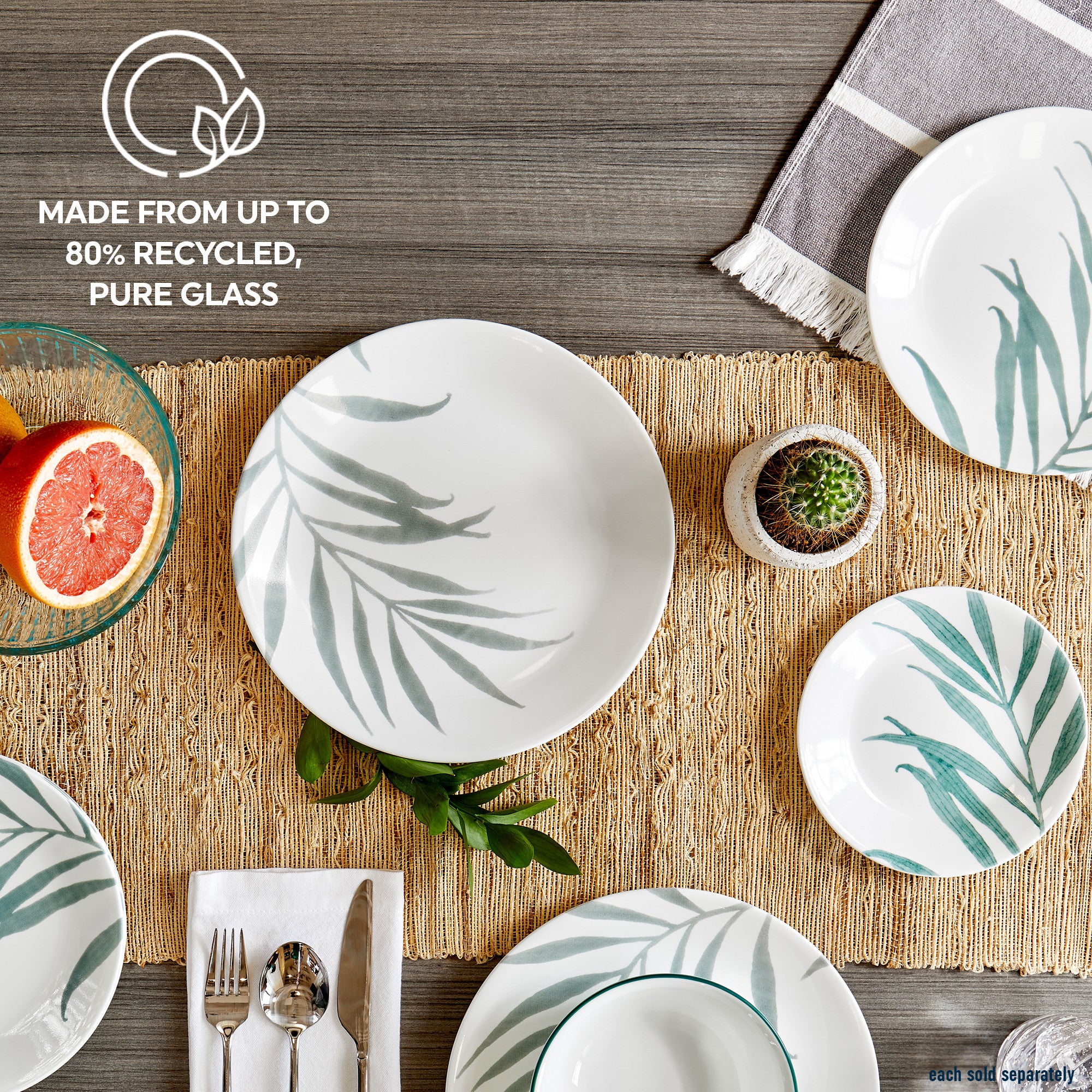 CLEARANCE Corelle® Solar Print Dinner Plate 26cm - Image 2