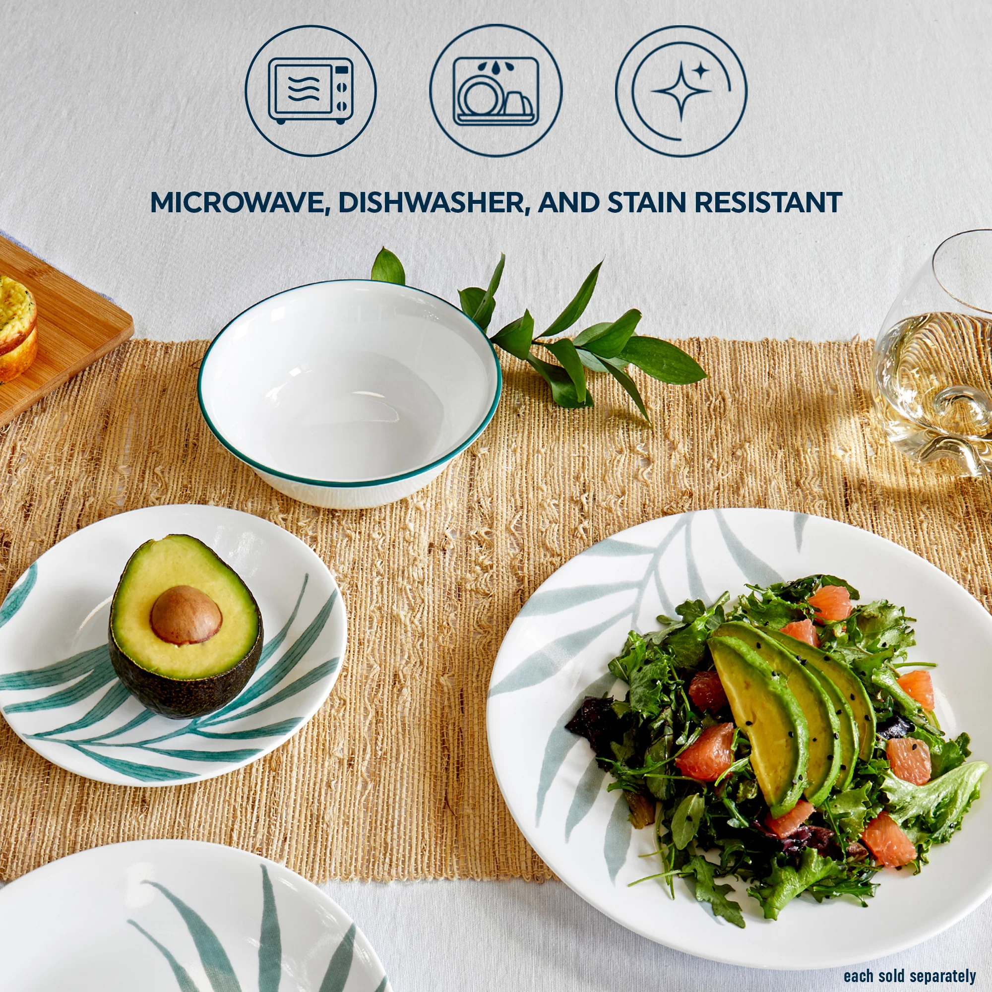 CLEARANCE Corelle® Solar Print Dinner Plate 26cm - Image 5