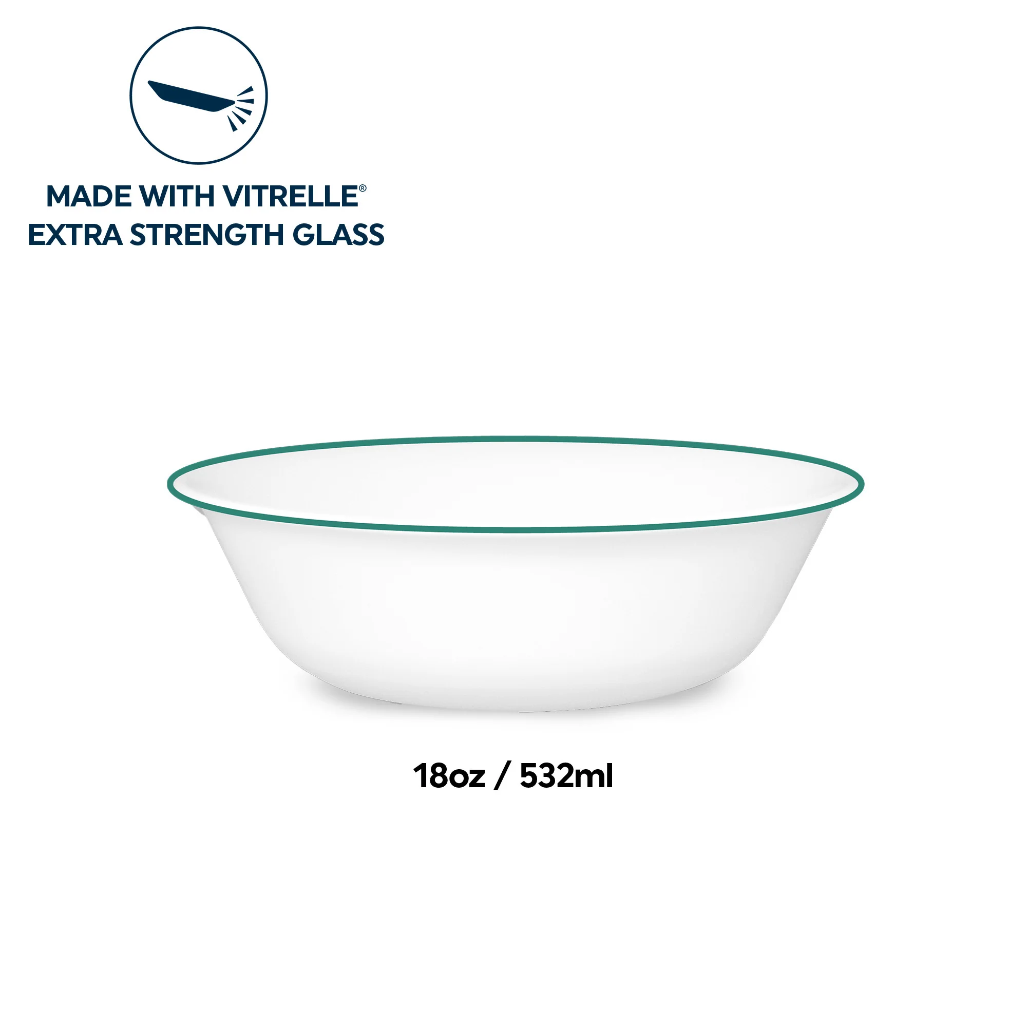 Clearance Corelle® Solar Print Soup/Cereal Bowl 532mL - Image 6