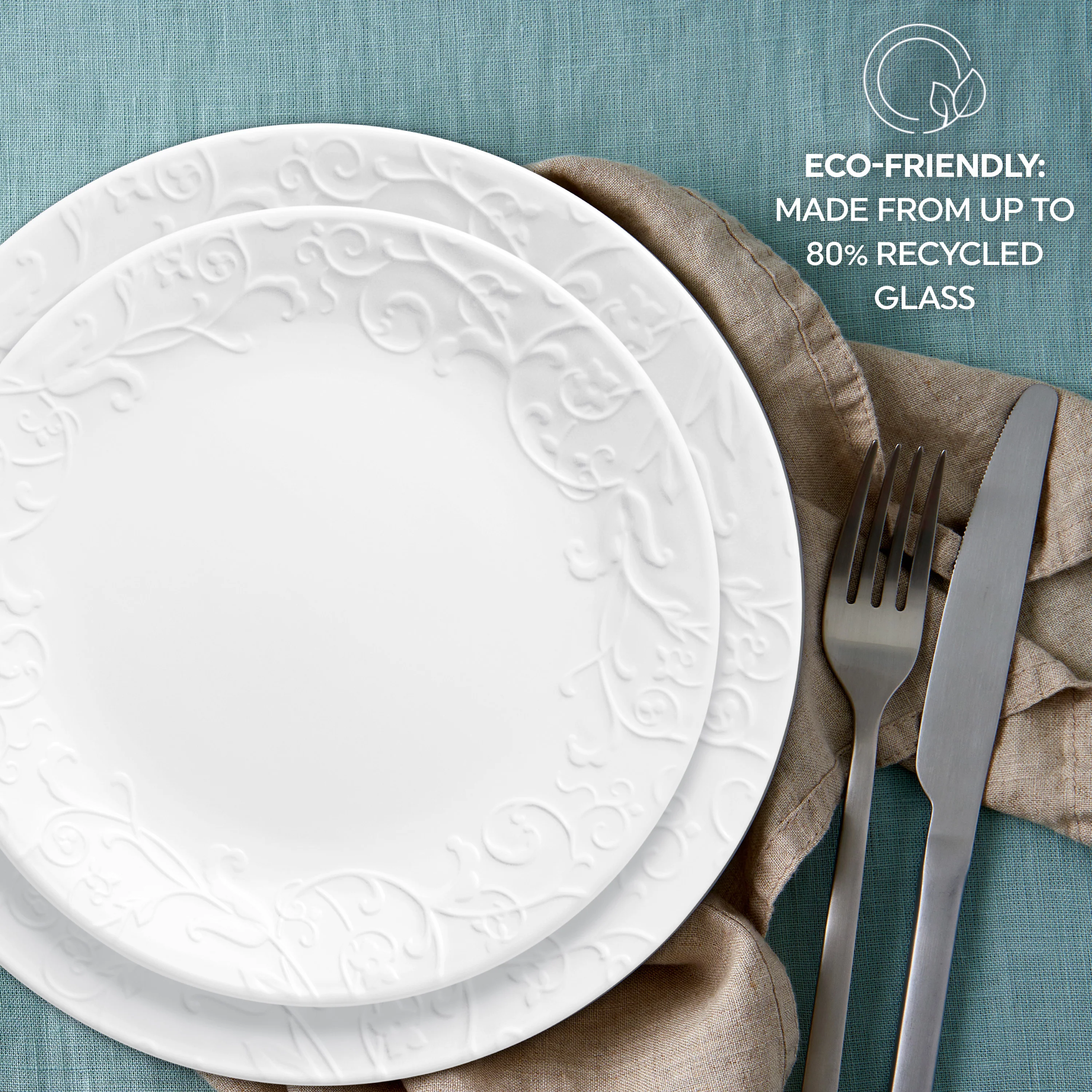 Corelle® Bella Faenza Lunch Plate 21.6cm - Image 5