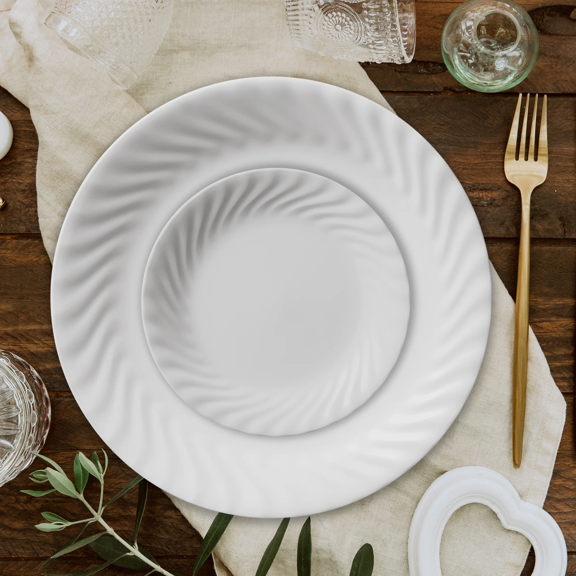 Corelle® Enhancements 12 Piece Dinner Set - Image 2