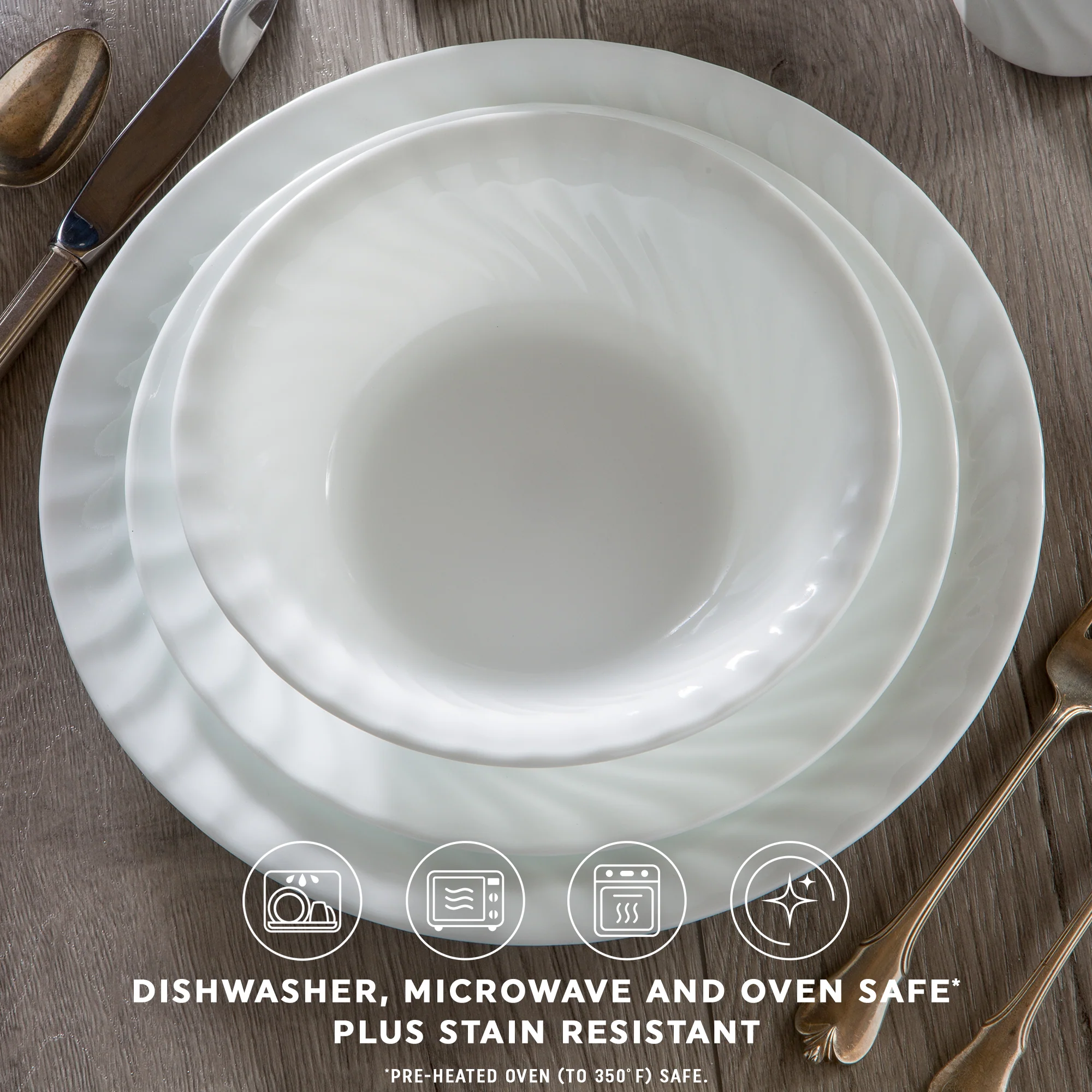 Corelle® Enhancements 12 Piece Dinner Set - Image 3
