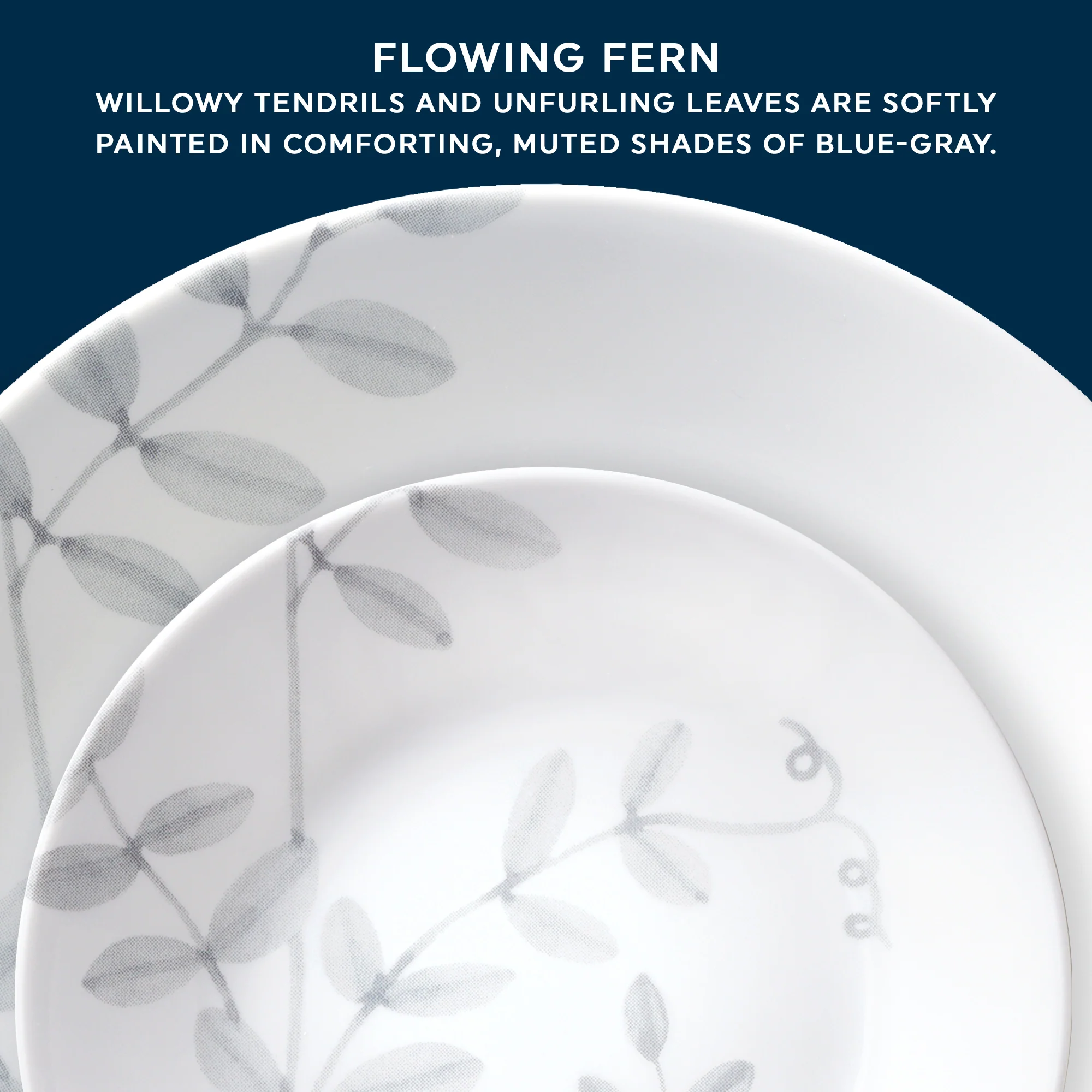 Corelle® Flowing Fern 12 Piece Dinner Set - Image 2