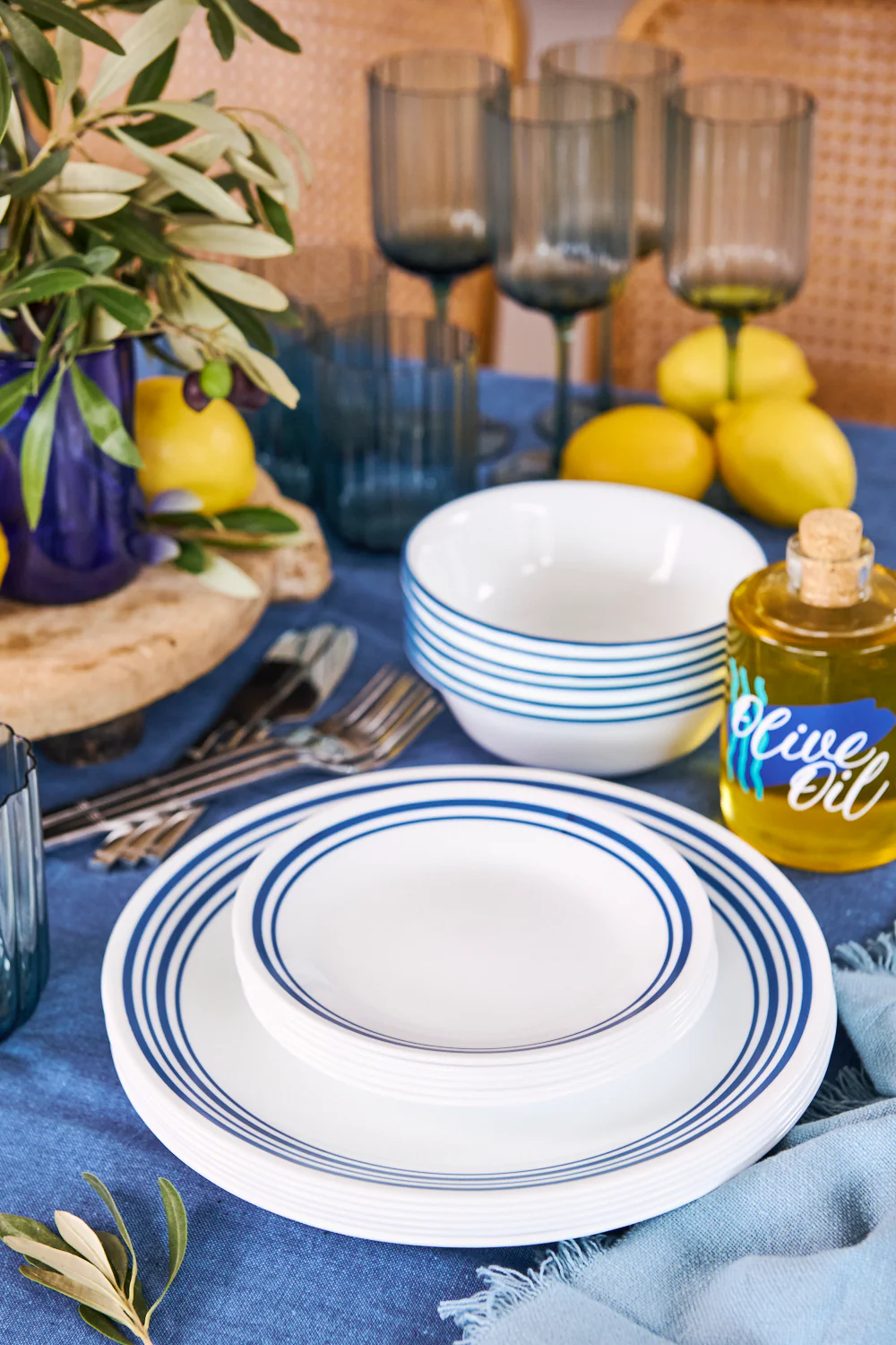 Corelle® Laila 18 Piece Dinner Set-DTCM - Image 8