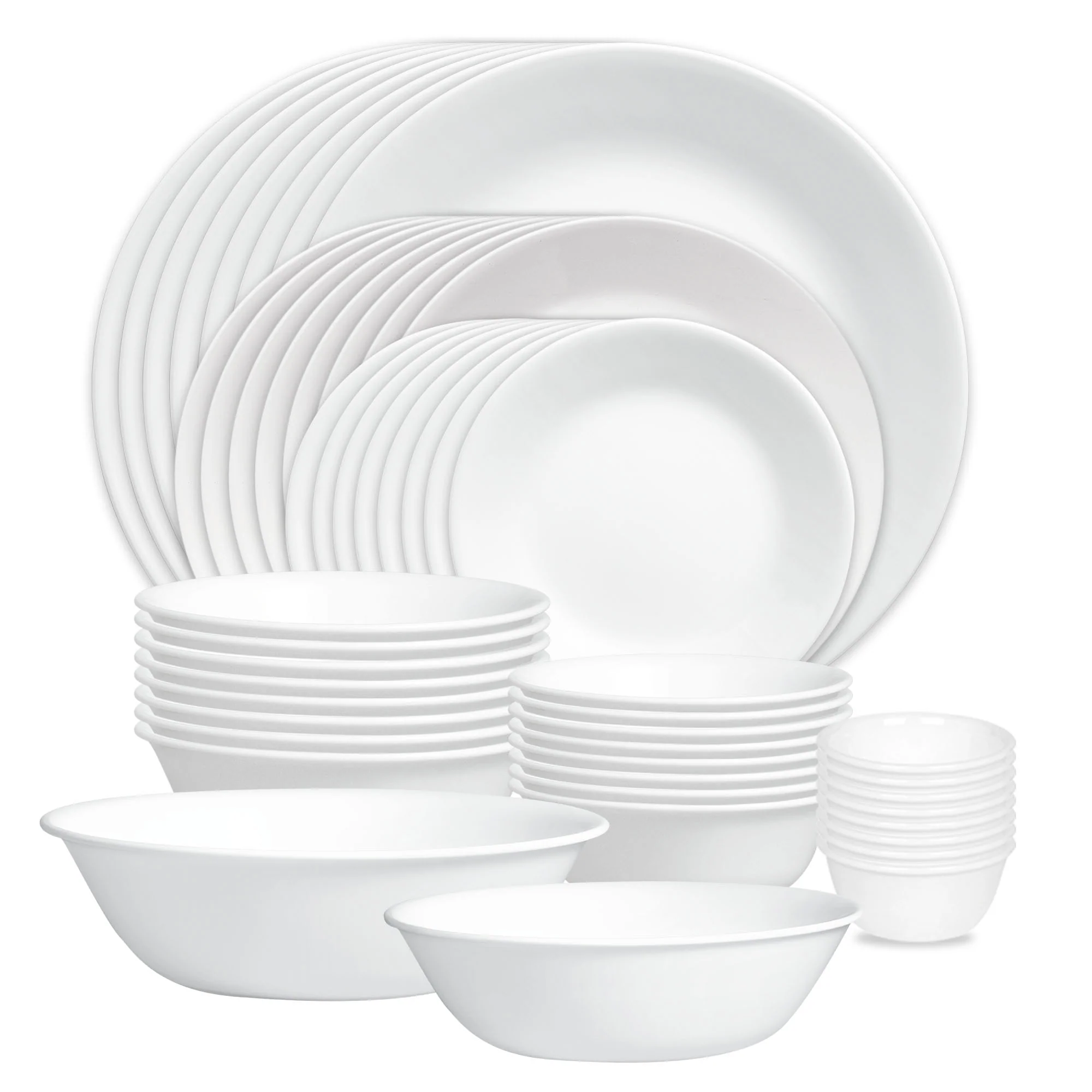 Corelle® Winter Frost White 50 Piece Dinner Set