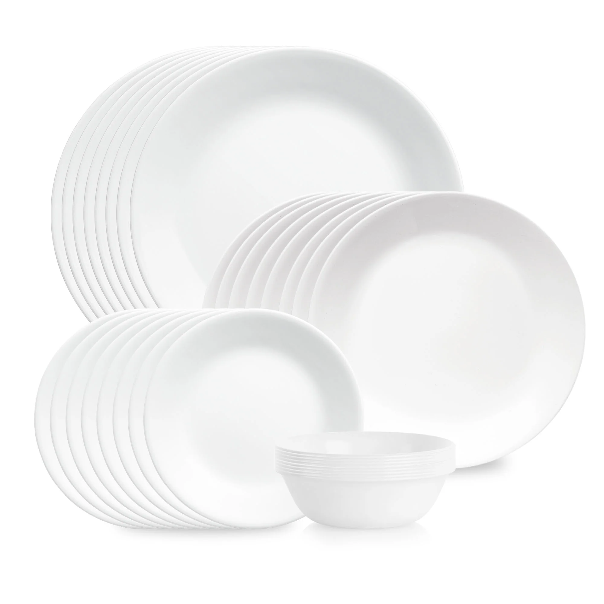 Corelle® Shimmering White 32 Piece Set