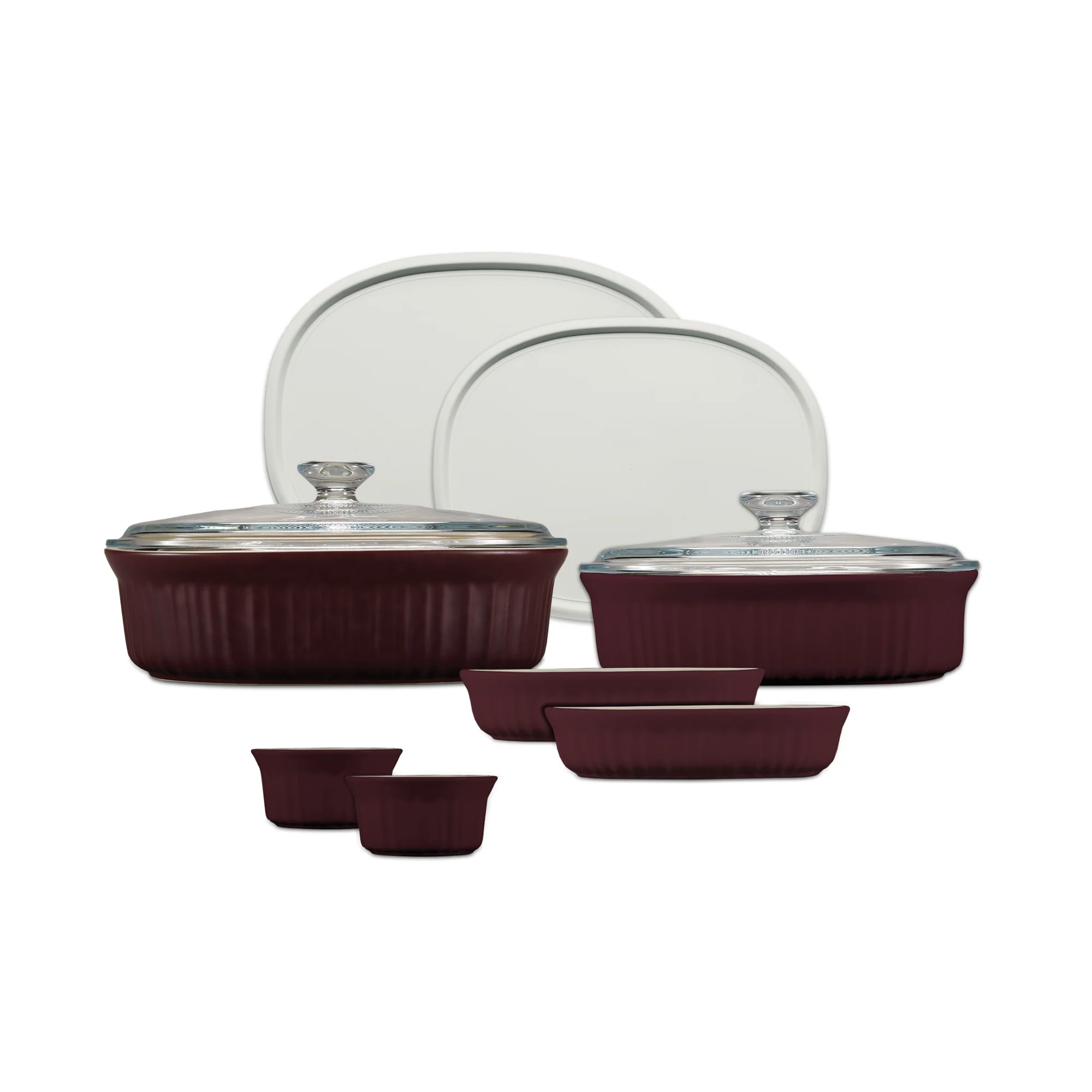 CLEARANCE Corningware® FW Colors 10 Piece Set Cabernet