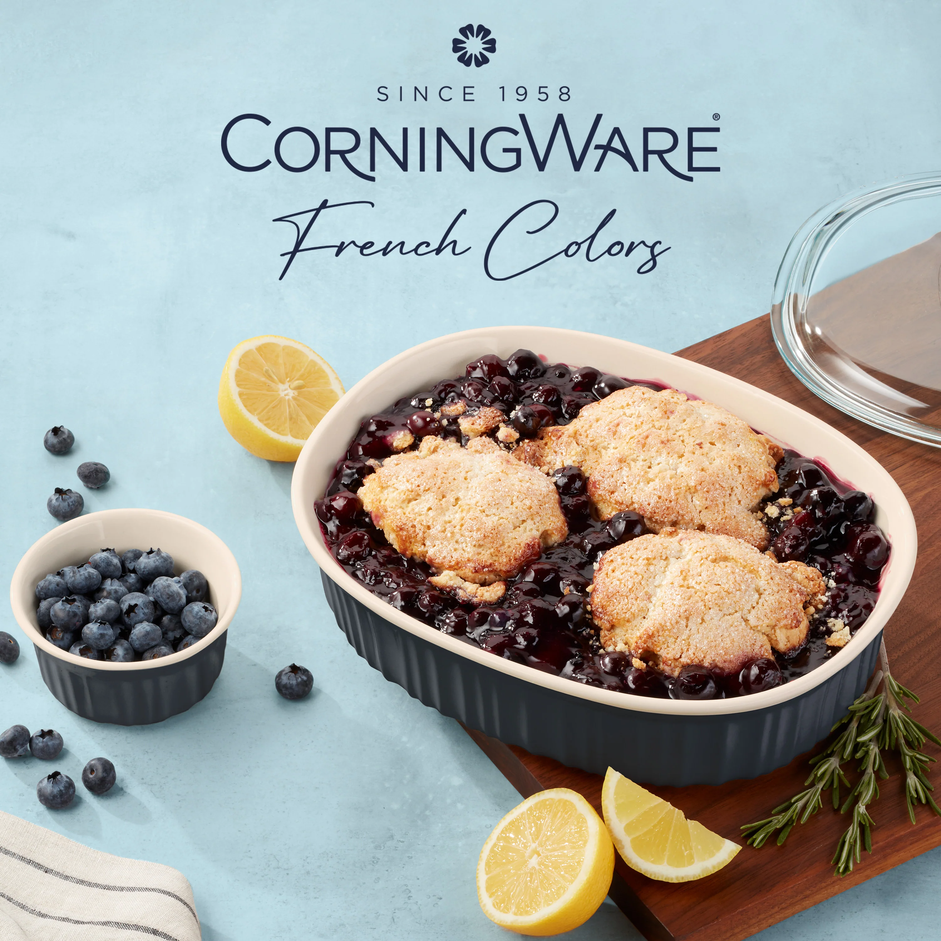 Corningware® FW Colors 10 Piece Set Navy - Image 2