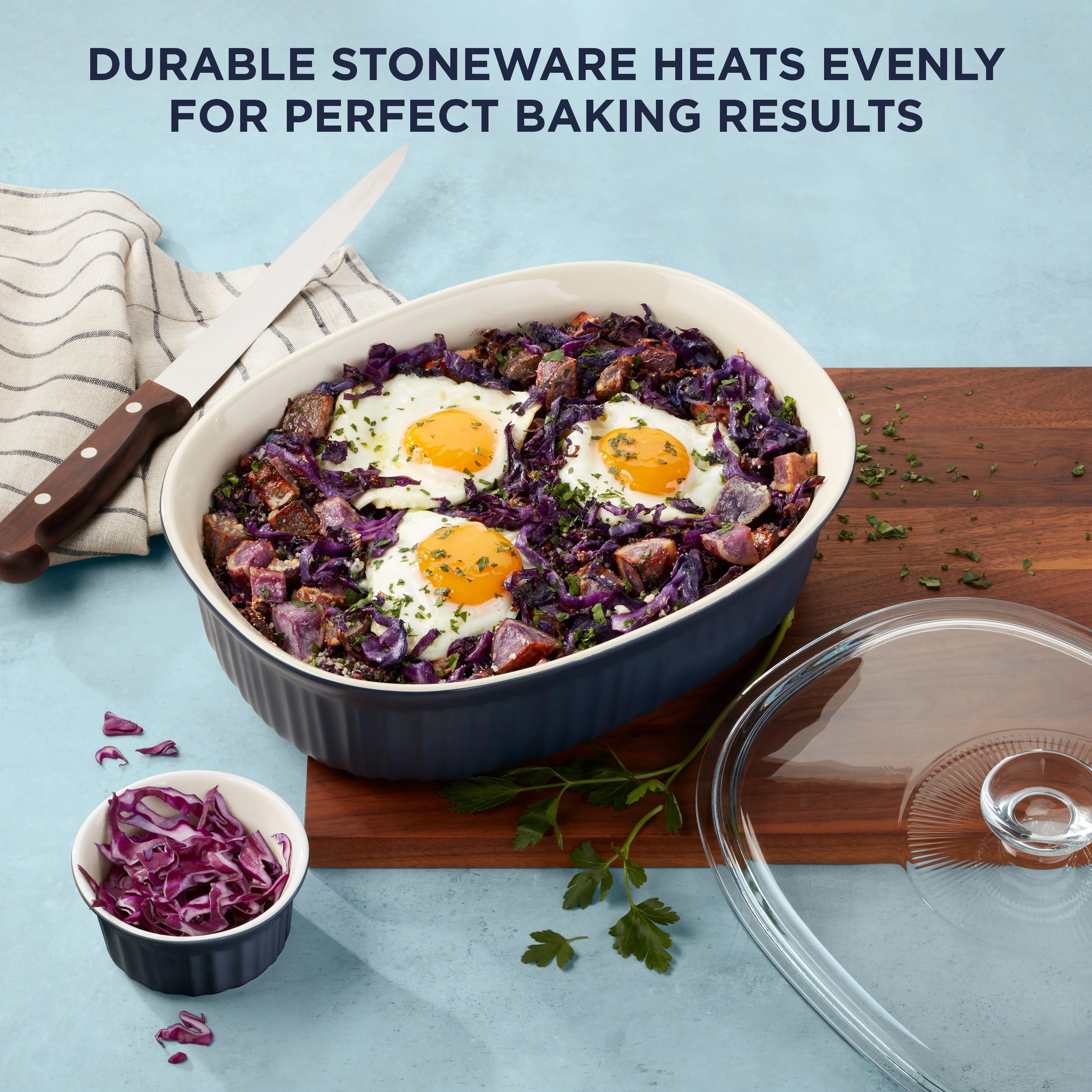 Corningware® FW Colors 10 Piece Set Navy - Image 5