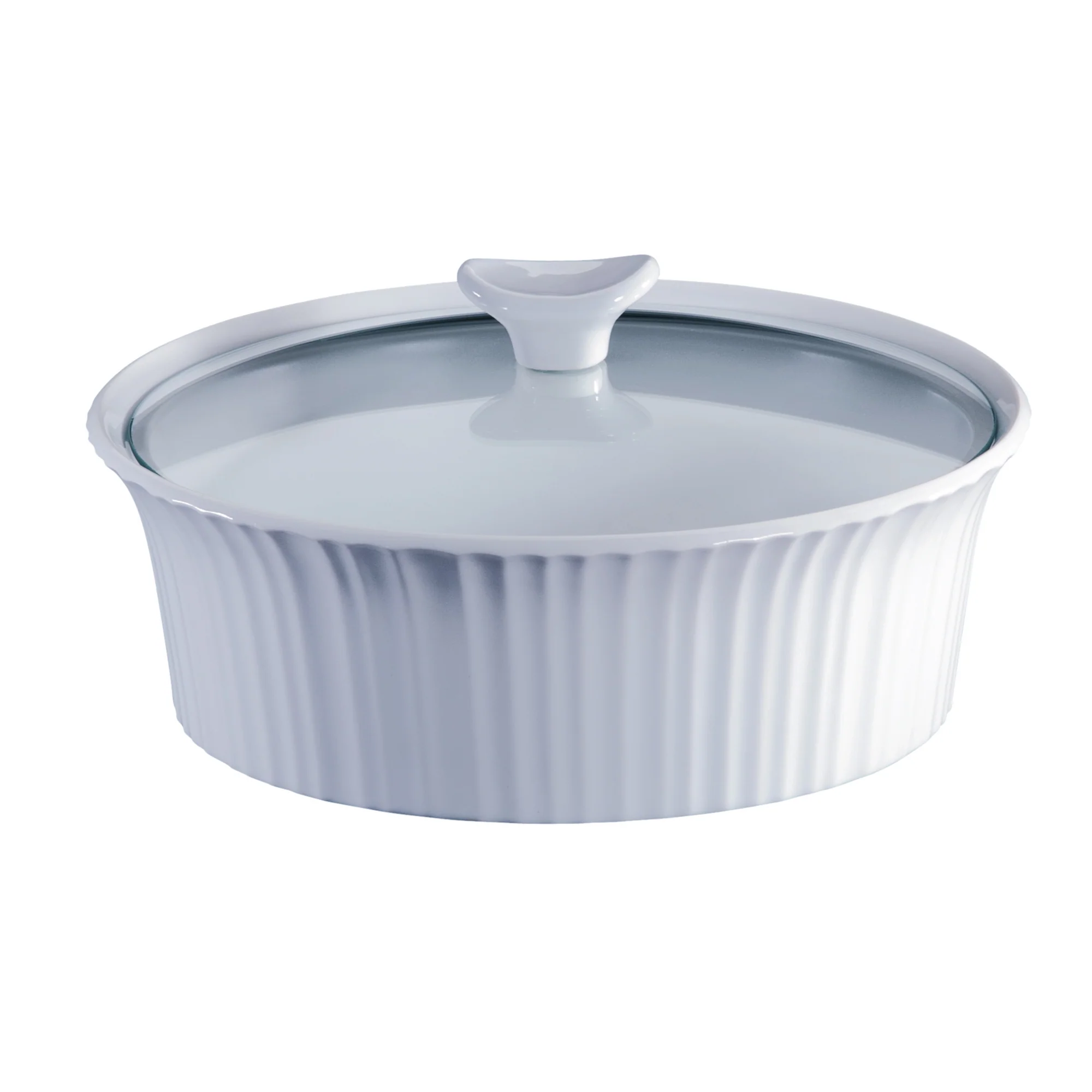 Corningware® French White 2.35L Round Covered Casserole