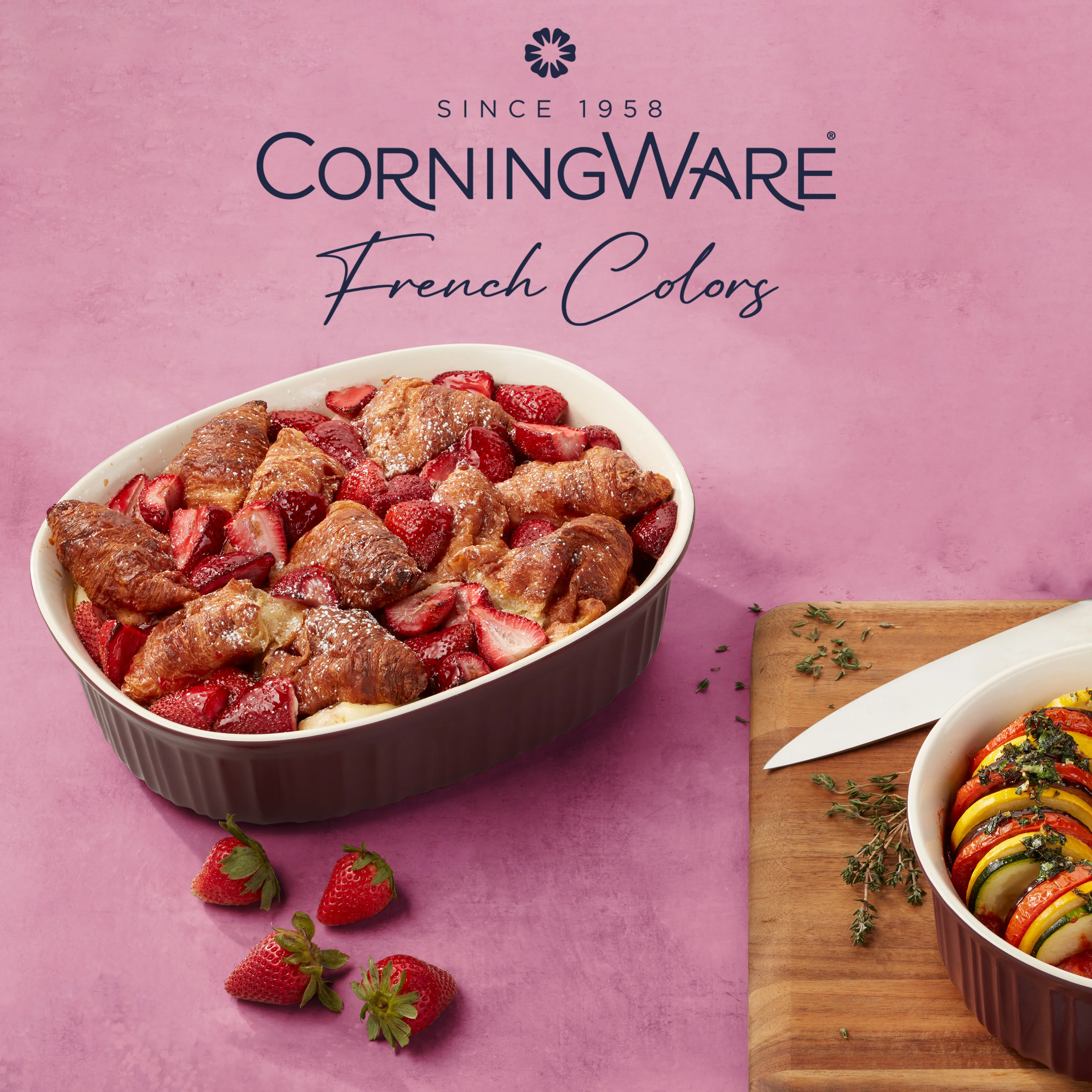 Corningware® FW Colors 6 Piece Set Cabernet - Image 2