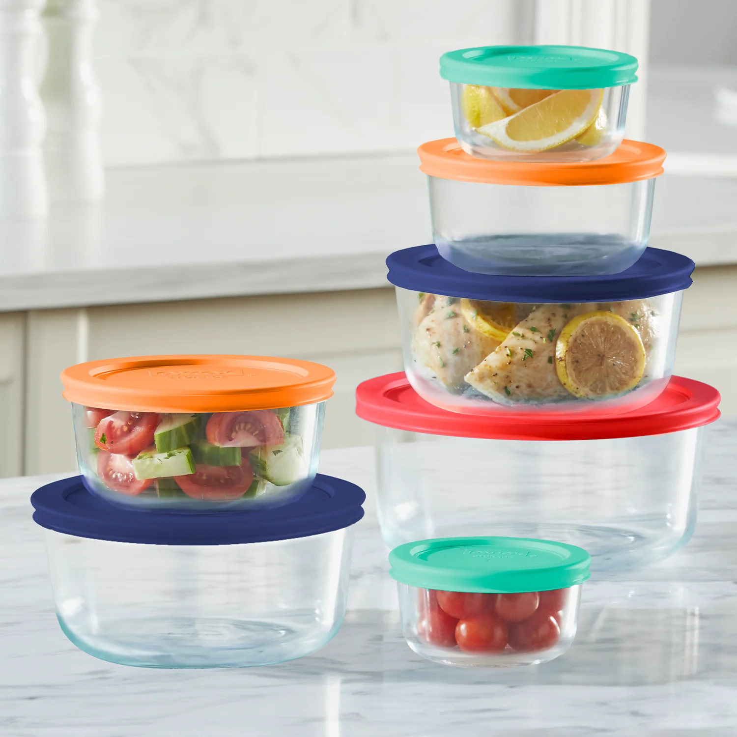 Pyrex® Simply Store Storage 7 Piece Set - Image 2