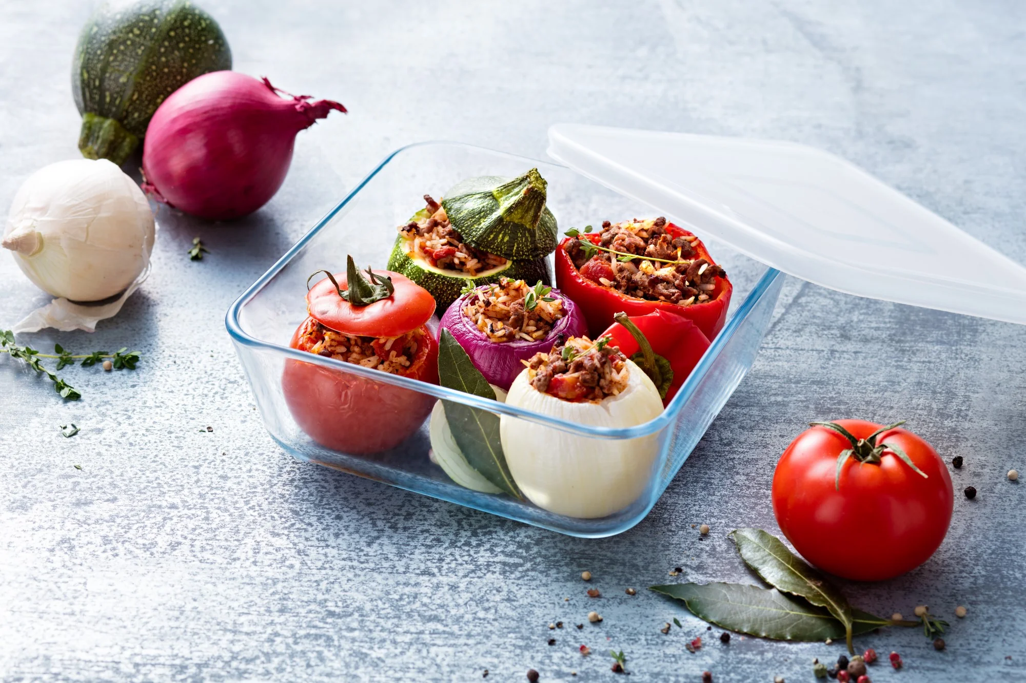 PYREX® Cook & Freeze Square Storage 800mL - Image 3
