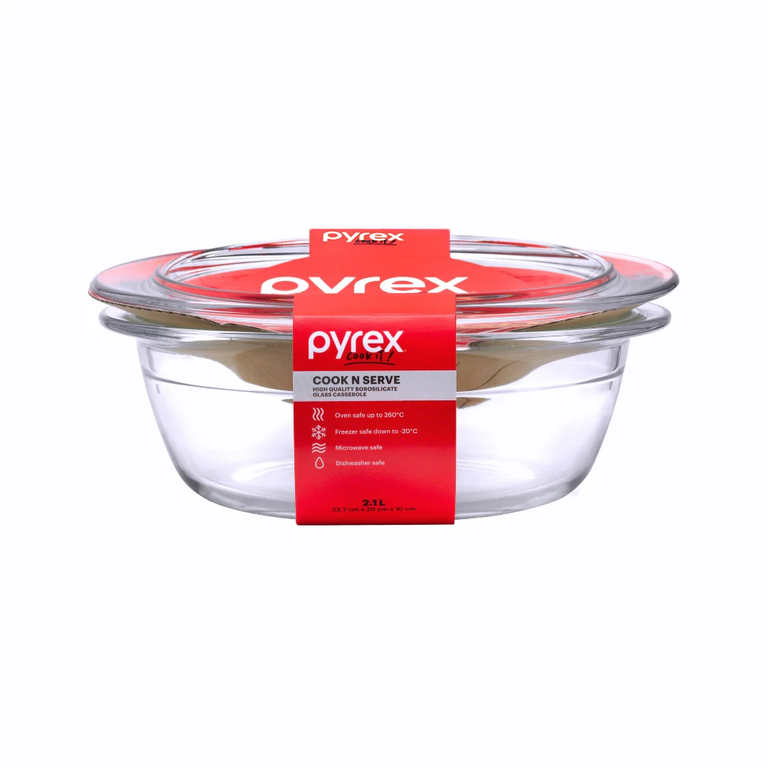 Pyrex® Cook N Serve Casserole 2.1L - Image 3