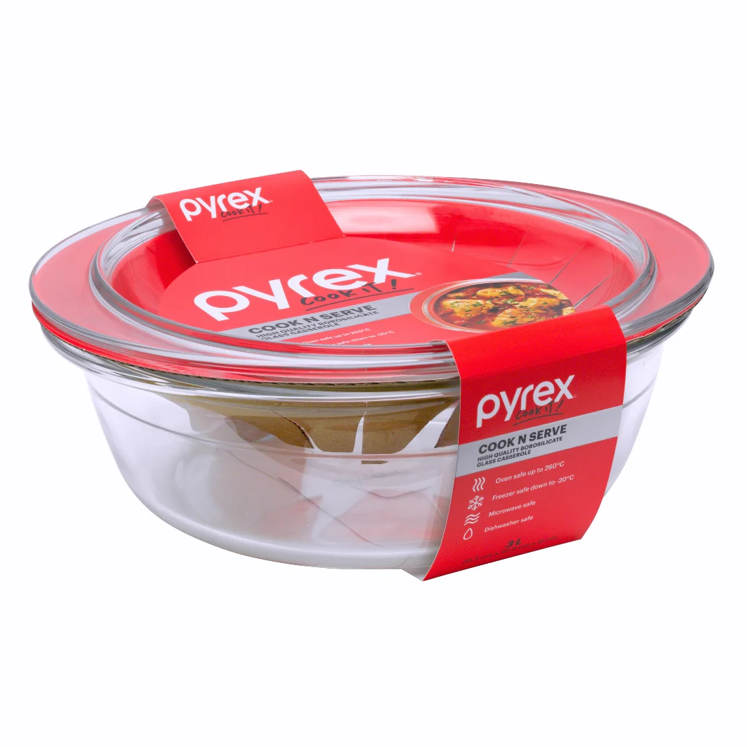 Pyrex® Cook N Serve Casserole 3L - Image 2