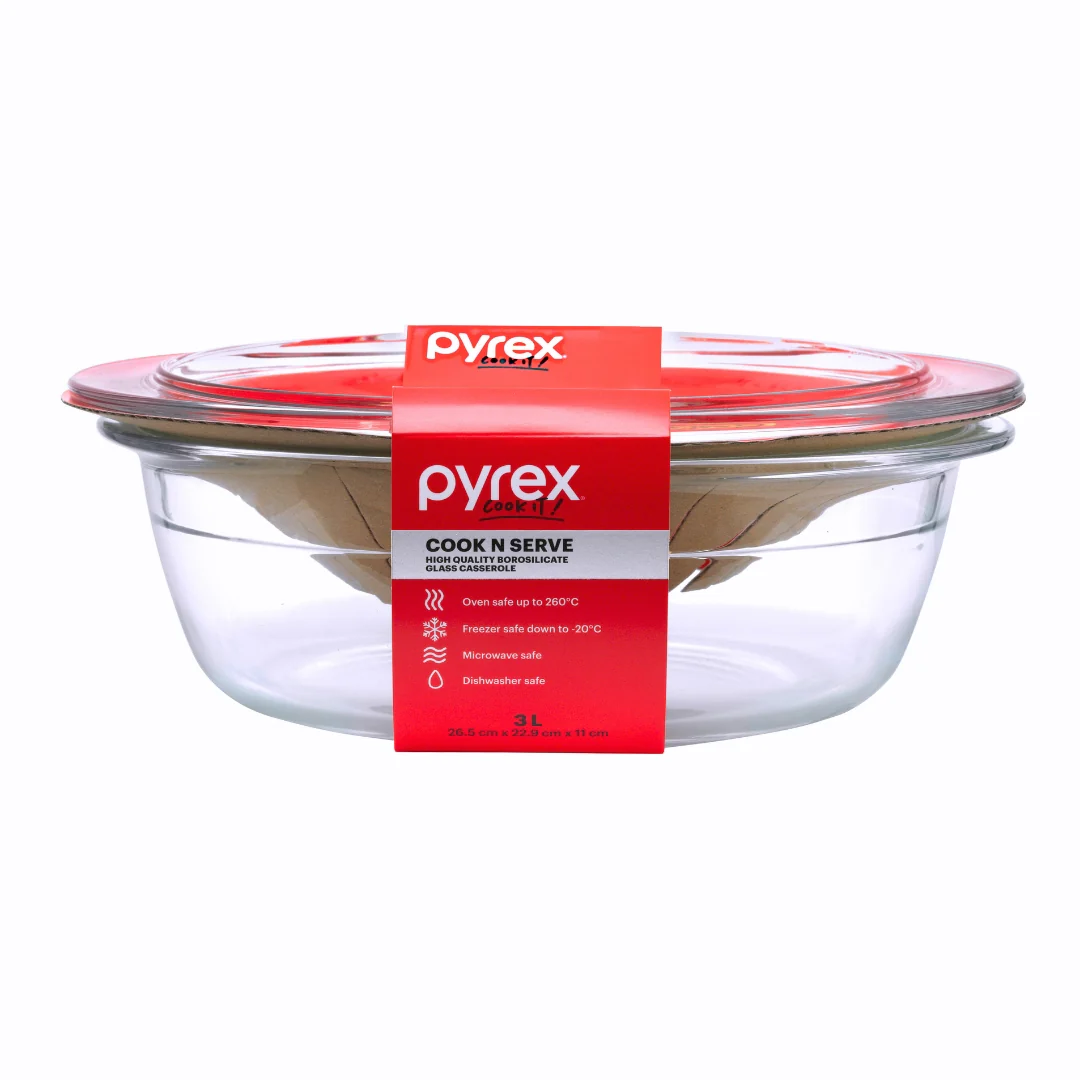 Pyrex® Cook N Serve Casserole 3L - Image 3