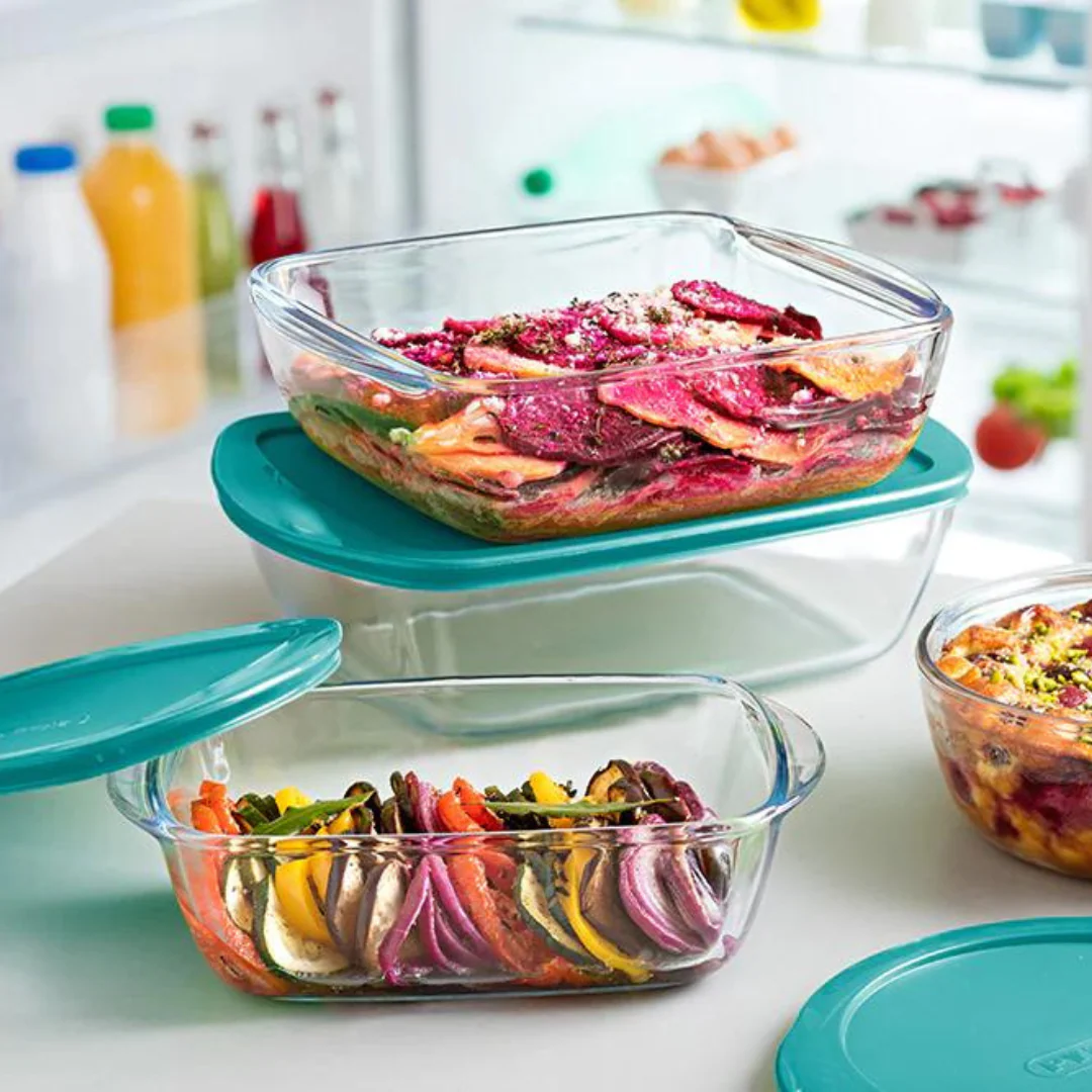 CLEARANCE PYREX® Cook & Store Square Storage 2.2L - Image 4