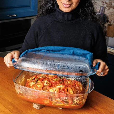 PYREX® SlowCook Rectangle Casserole 4.5L - Image 3