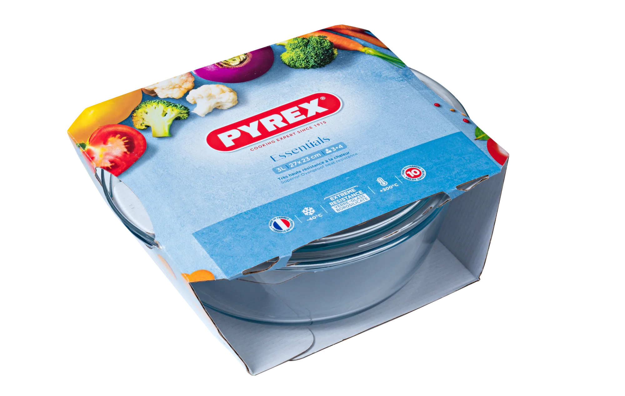 PYREX® 4 in 1 Round Casserole 3L - Image 2