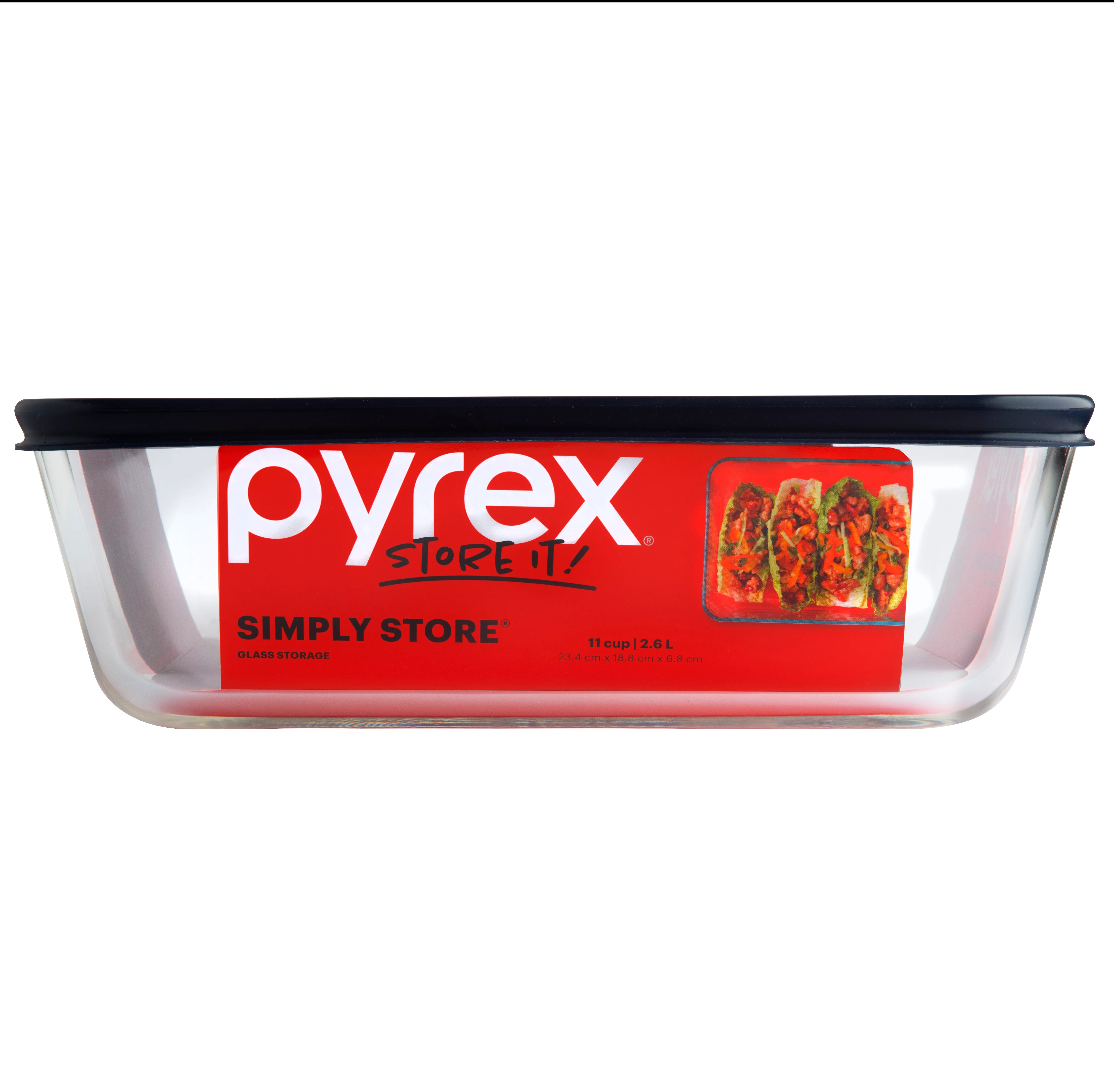 Pyrex® Simply Store Storage Rectangle 11 Cup/2.6L - Image 2