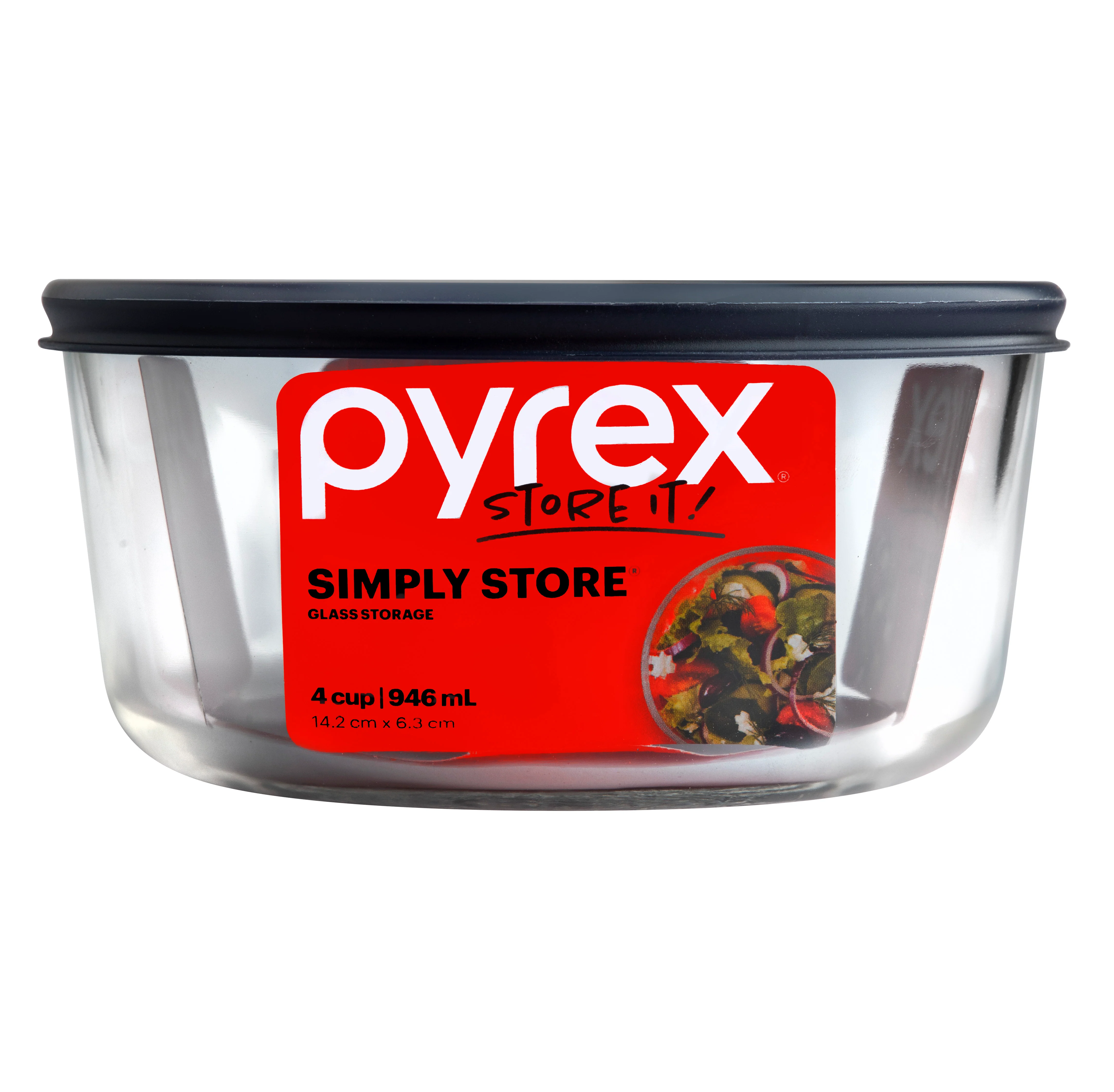 Pyrex® Simply Store Storage Round 4 Cup/946mL - Image 2